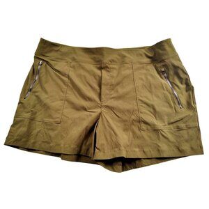 Athleta Women's Olive Green Shorts Size 22